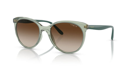 Vogue 0VO5453S 302213 53 Transparent Light Green/ Brown Gradient 53 / Plastic / Plastic