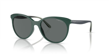 Vogue 0VO5453S 305081 53 Full Dark Green/ Dark Grey Polarised 53 / Polycarbonate / Injected / Injected