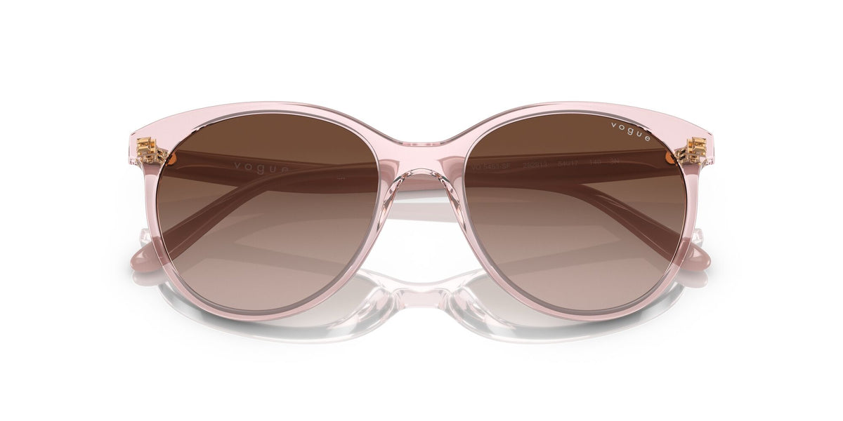 Vogue 0VO5453SF 282813 54 Transparent Pink/ Gradient Brown 54 / Plastic / Plastic