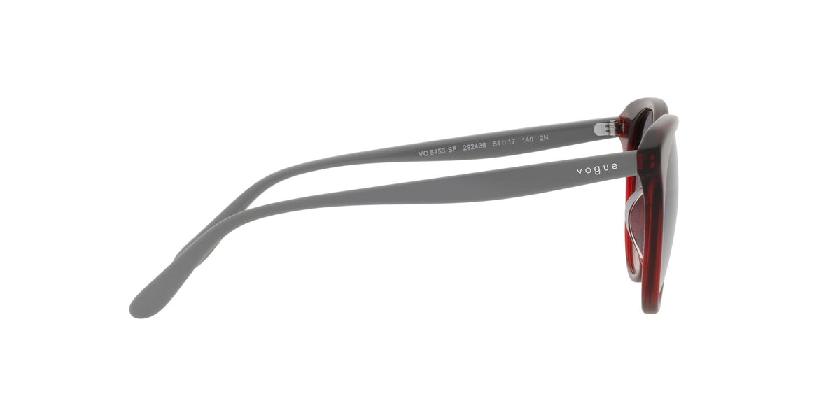 Vogue 0VO5453SF 292436 54 Transparent Bordeaux/ Pink Gradient Dark Grey 54 / Plastic / Plastic