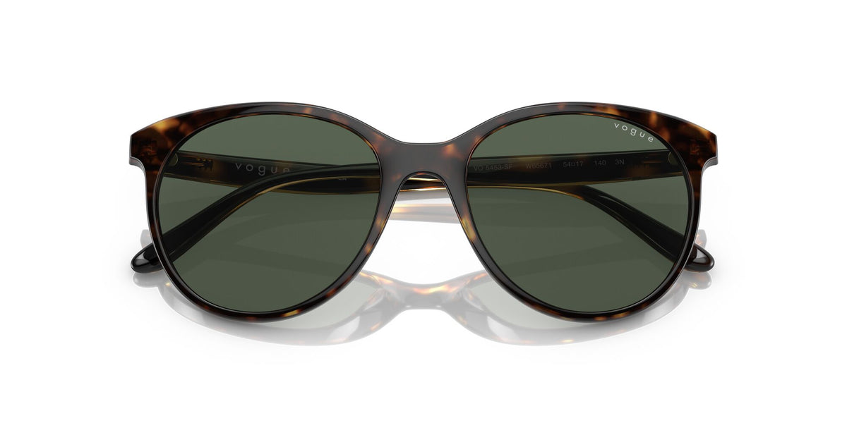 Vogue 0VO5453SF W65671 54 Dark Havana/ Dark Green 54 / Plastic / Plastic