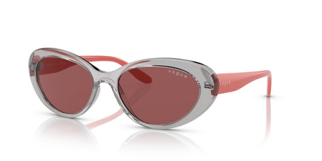 Vogue 0VO5456S 272669 55 Transparent Grey/ Dark Violet 55 / Plastic / Plastic