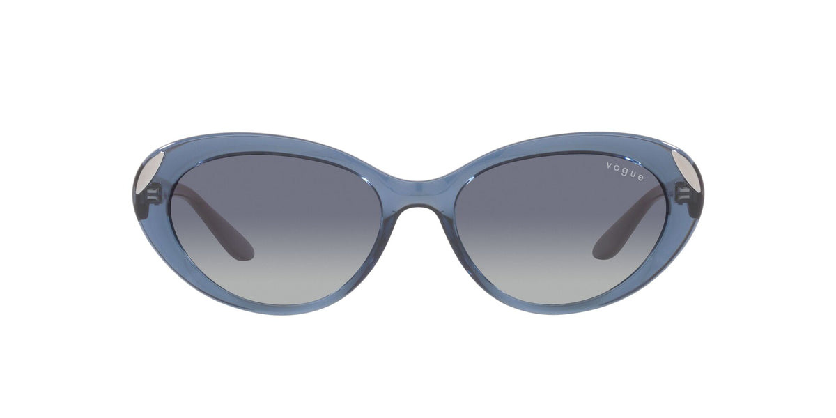 Vogue 0VO5456S 27644L 55 Transparent Dark Blue/ Gradient Blue 55 / Plastic / Plastic