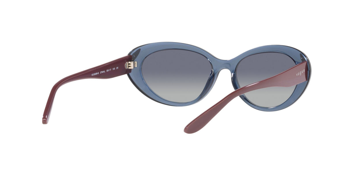 Vogue 0VO5456S 27644L 55 Transparent Dark Blue/ Gradient Blue 55 / Plastic / Plastic