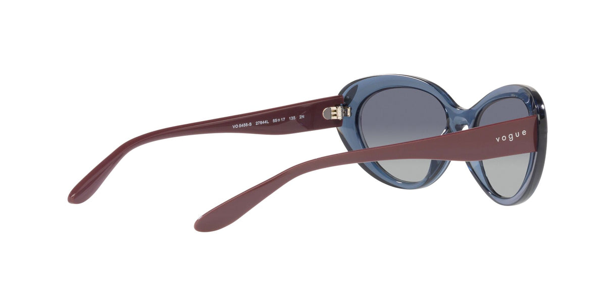 Vogue 0VO5456S 27644L 55 Transparent Dark Blue/ Gradient Blue 55 / Plastic / Plastic