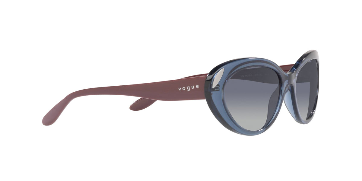 Vogue 0VO5456S 27644L 55 Transparent Dark Blue/ Gradient Blue 55 / Plastic / Plastic