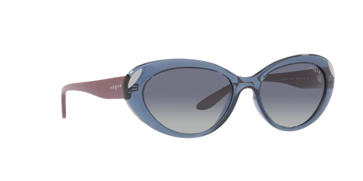 Vogue 0VO5456S 27644L 55 Transparent Dark Blue/ Gradient Blue 55 / Plastic / Plastic