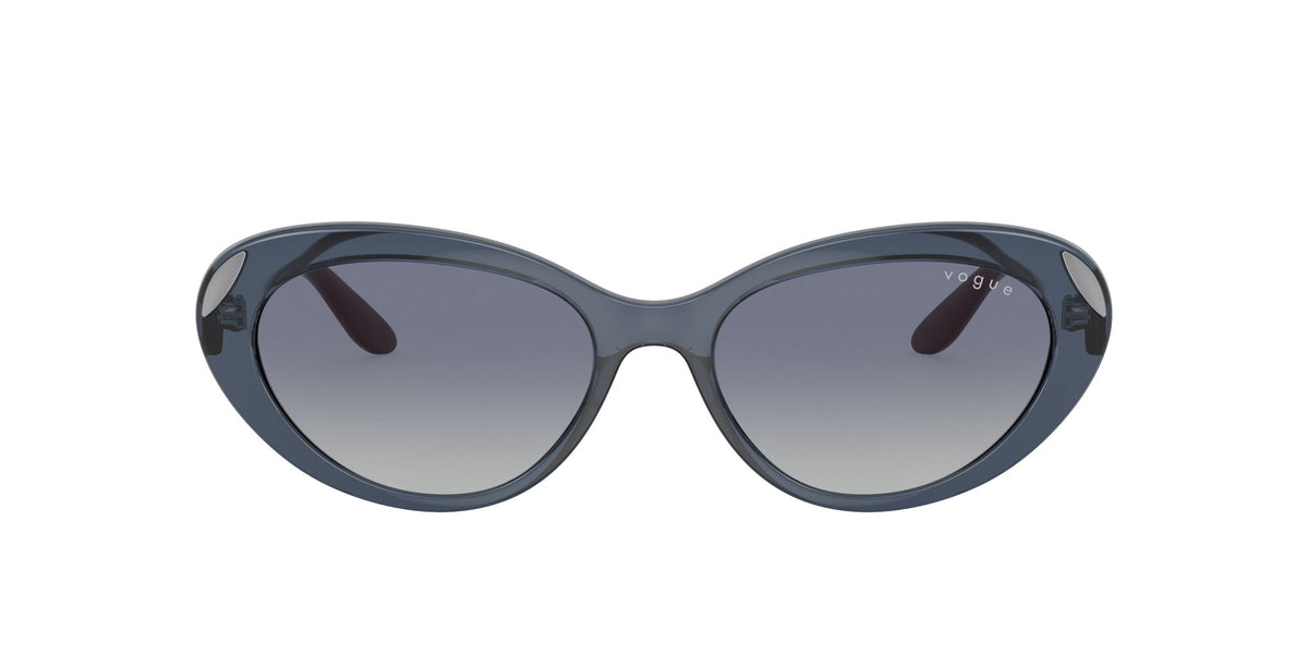 Vogue 0VO5456S 27644L 55 Transparent Dark Blue/ Gradient Blue 55 / Plastic / Plastic