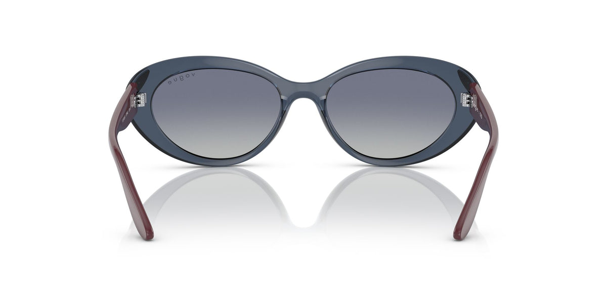 Vogue 0VO5456S 27644L 55 Transparent Dark Blue/ Gradient Blue 55 / Plastic / Plastic