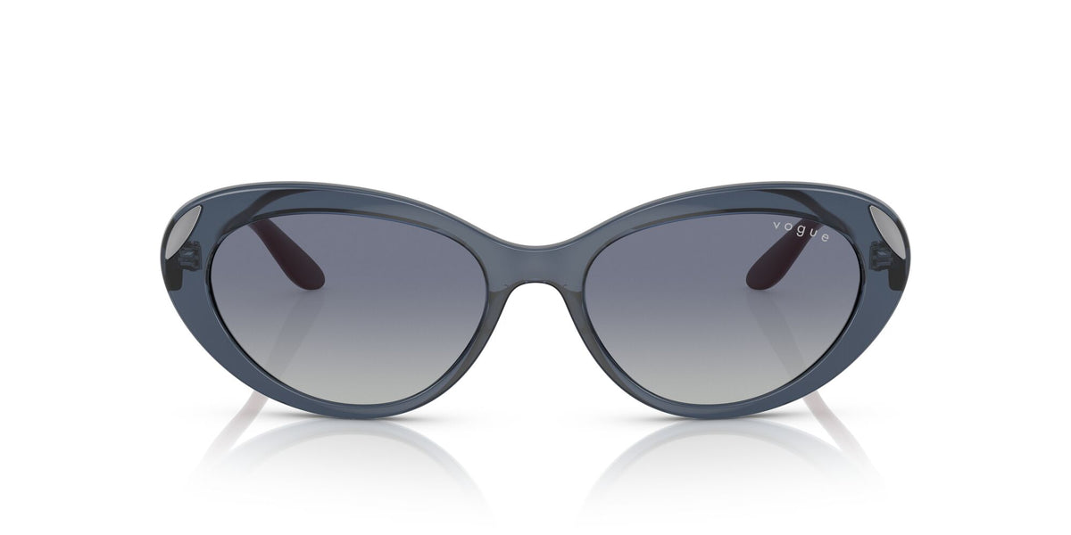 Vogue 0VO5456S 27644L 55 Transparent Dark Blue/ Gradient Blue 55 / Plastic / Plastic