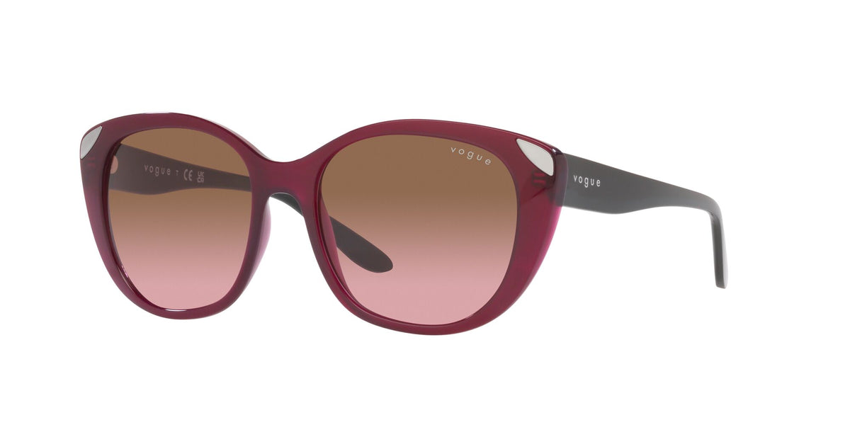 Vogue 0VO5457S 298914 53 Transparent Cherry/ Pink Gradient Brown 53 / Plastic / Plastic