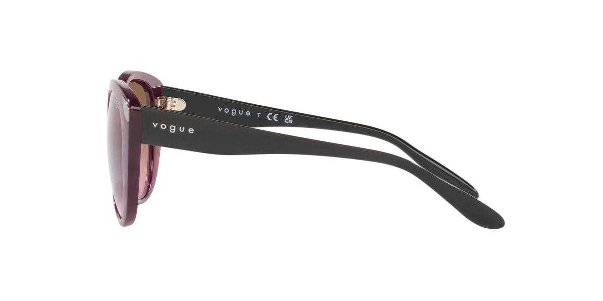 Vogue 0VO5457S 298914 53 Transparent Cherry/ Pink Gradient Brown 53 / Plastic / Plastic