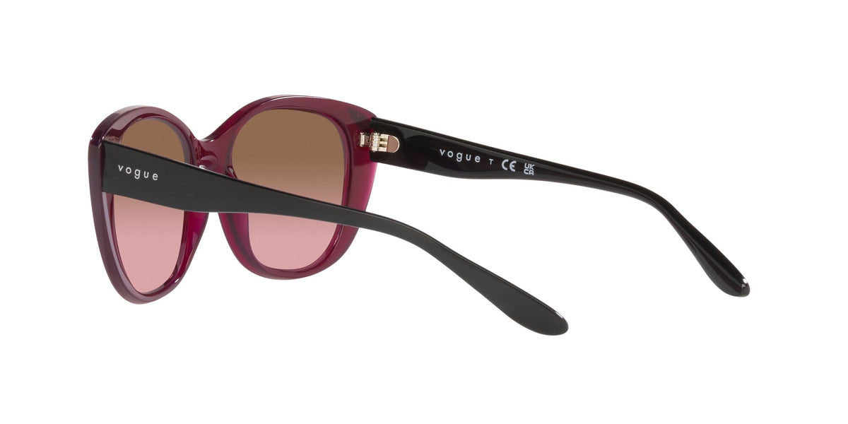 Vogue 0VO5457S 298914 53 Transparent Cherry/ Pink Gradient Brown 53 / Plastic / Plastic