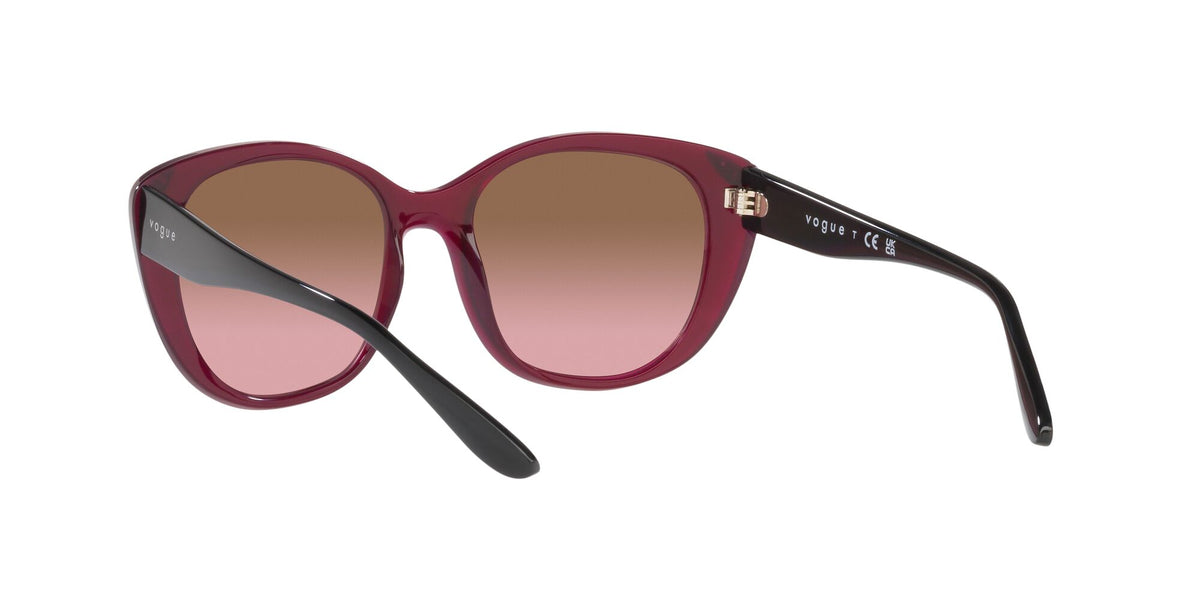 Vogue 0VO5457S 298914 53 Transparent Cherry/ Pink Gradient Brown 53 / Plastic / Plastic