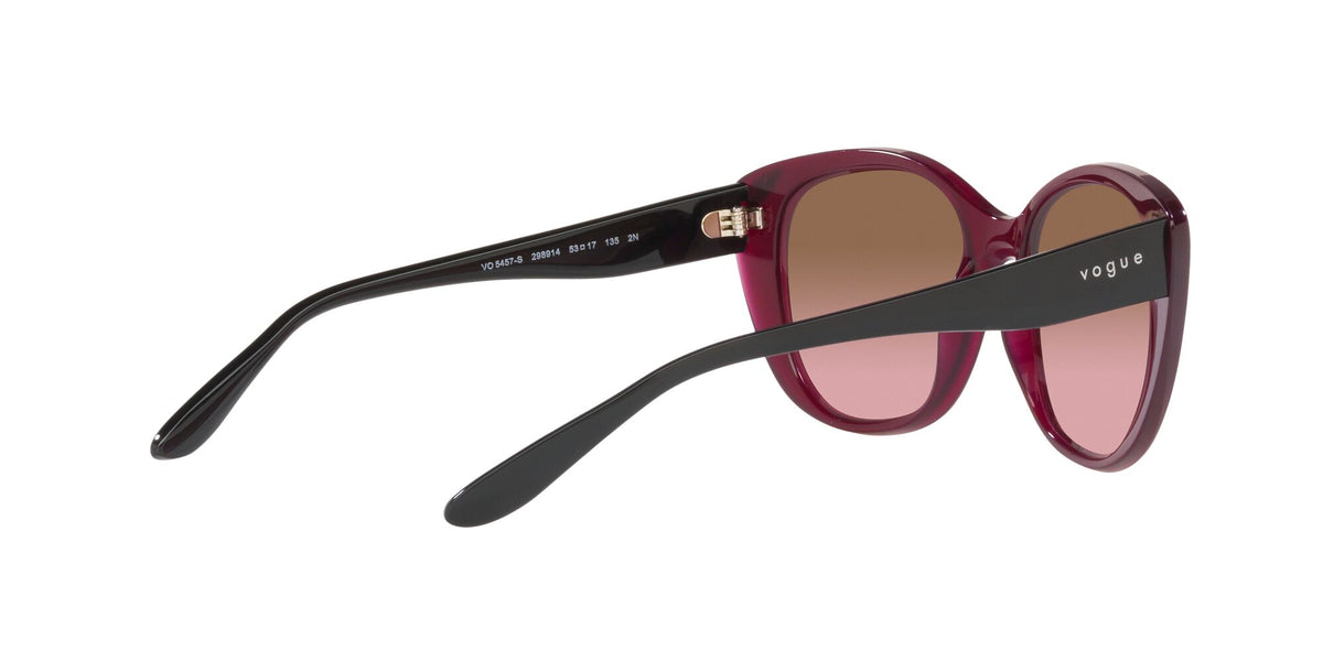 Vogue 0VO5457S 298914 53 Transparent Cherry/ Pink Gradient Brown 53 / Plastic / Plastic