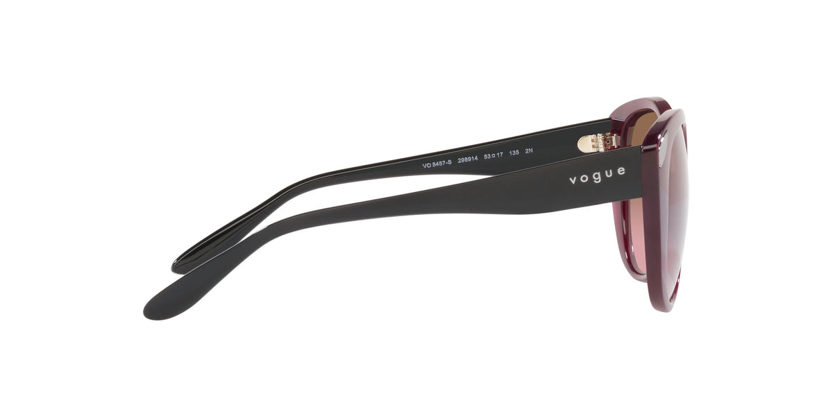 Vogue 0VO5457S 298914 53 Transparent Cherry/ Pink Gradient Brown 53 / Plastic / Plastic
