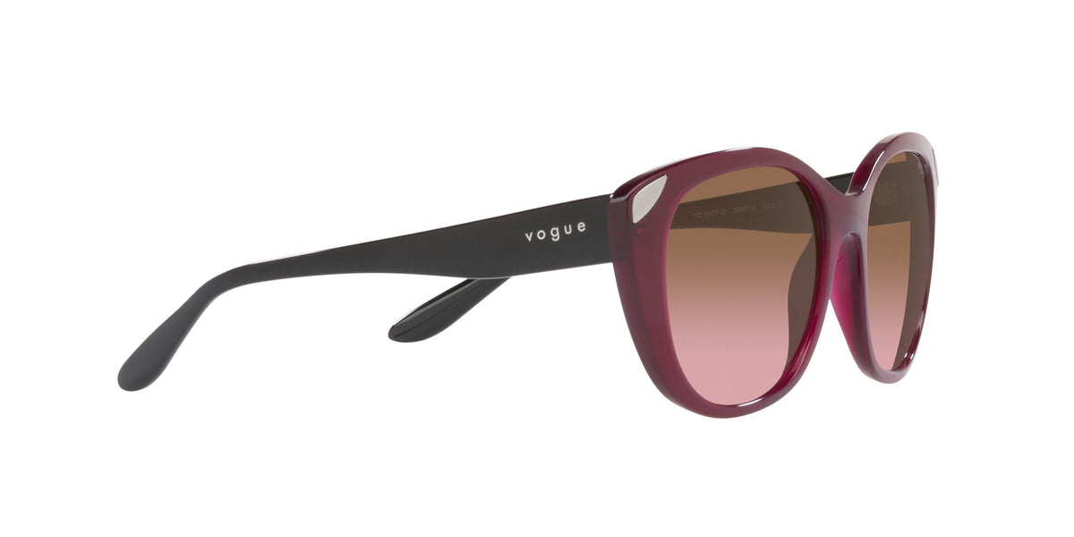Vogue 0VO5457S 298914 53 Transparent Cherry/ Pink Gradient Brown 53 / Plastic / Plastic