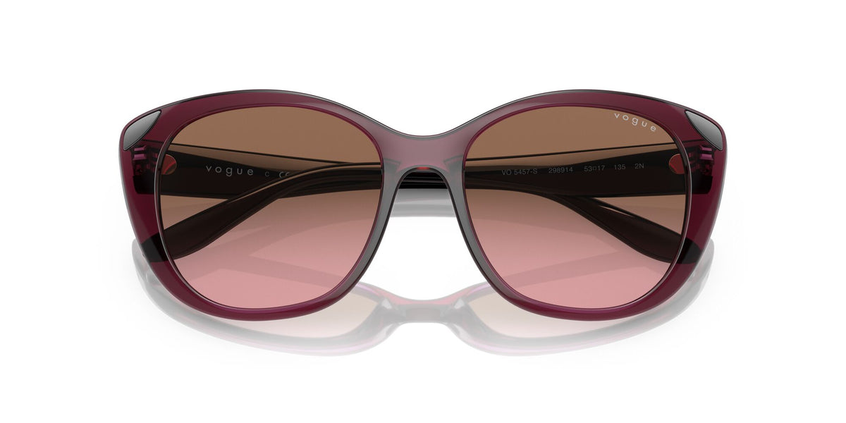Vogue 0VO5457S 298914 53 Transparent Cherry/ Pink Gradient Brown 53 / Plastic / Plastic