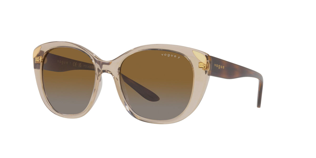 Vogue 0VO5457S 2990T5 53 Transparent Caramel/ Polarised Brown Gradient 53 / Plastic / Plastic