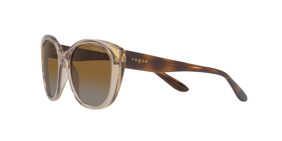 Vogue 0VO5457S 2990T5 53 Transparent Caramel/ Polarised Brown Gradient 53 / Plastic / Plastic