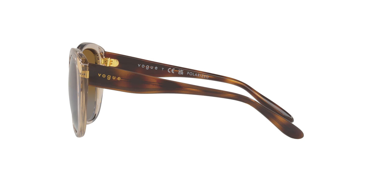 Vogue 0VO5457S 2990T5 53 Transparent Caramel/ Polarised Brown Gradient 53 / Plastic / Plastic