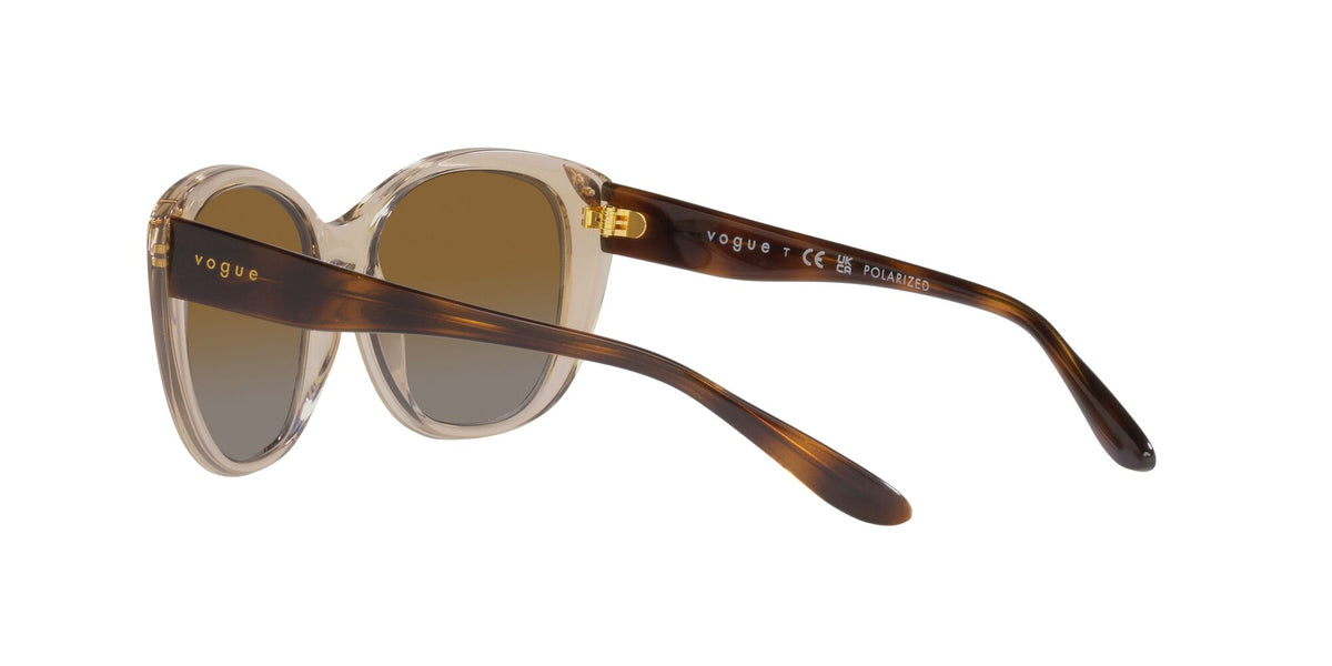 Vogue 0VO5457S 2990T5 53 Transparent Caramel/ Polarised Brown Gradient 53 / Plastic / Plastic