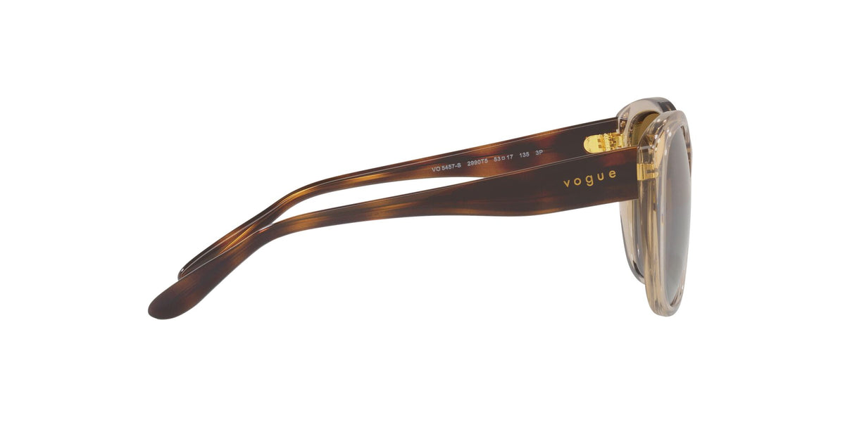 Vogue 0VO5457S 2990T5 53 Transparent Caramel/ Polarised Brown Gradient 53 / Plastic / Plastic