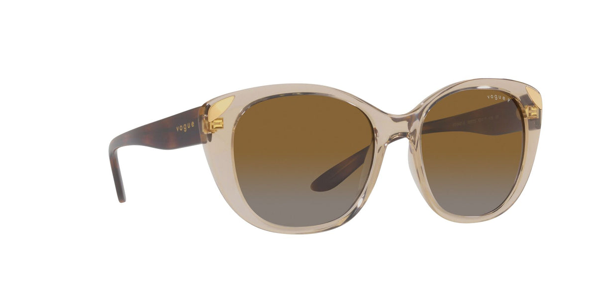 Vogue 0VO5457S 2990T5 53 Transparent Caramel/ Polarised Brown Gradient 53 / Plastic / Plastic