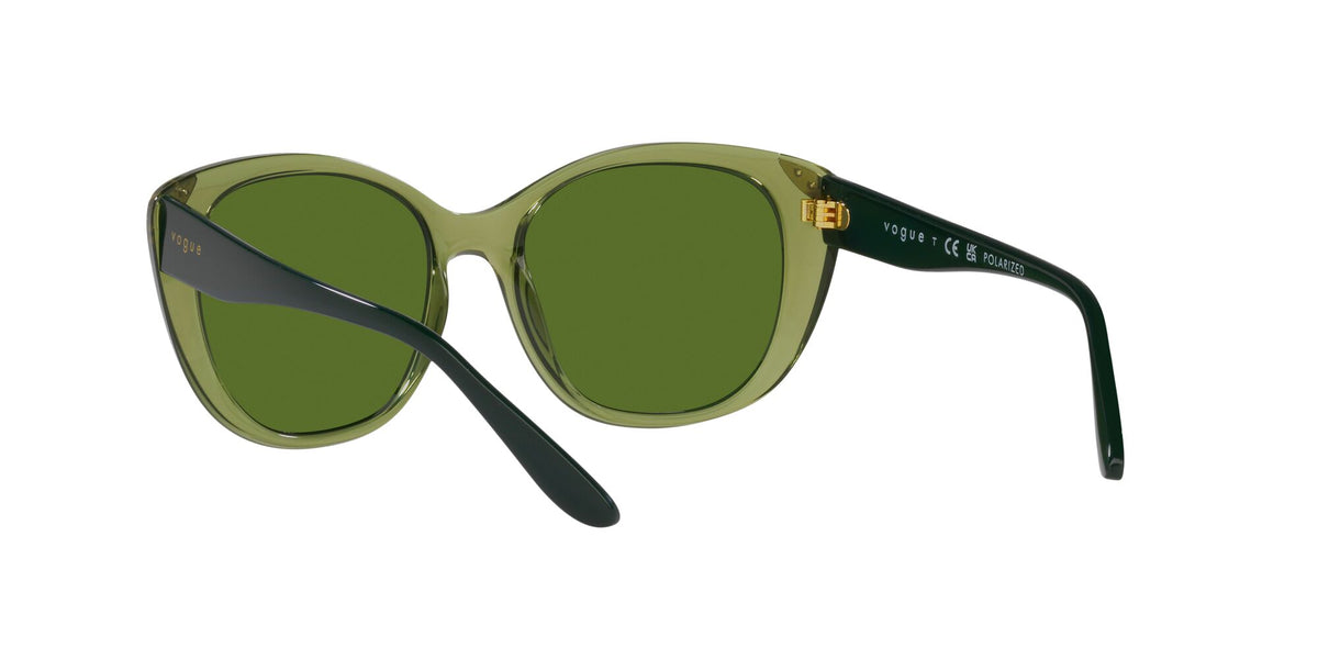 Vogue 0VO5457S 30332P 53 Transparent Green/ Polarised Dark Green 53 / Plastic / Plastic