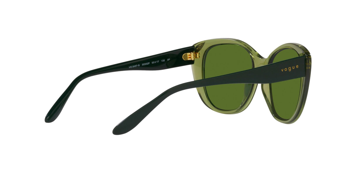 Vogue 0VO5457S 30332P 53 Transparent Green/ Polarised Dark Green 53 / Plastic / Plastic