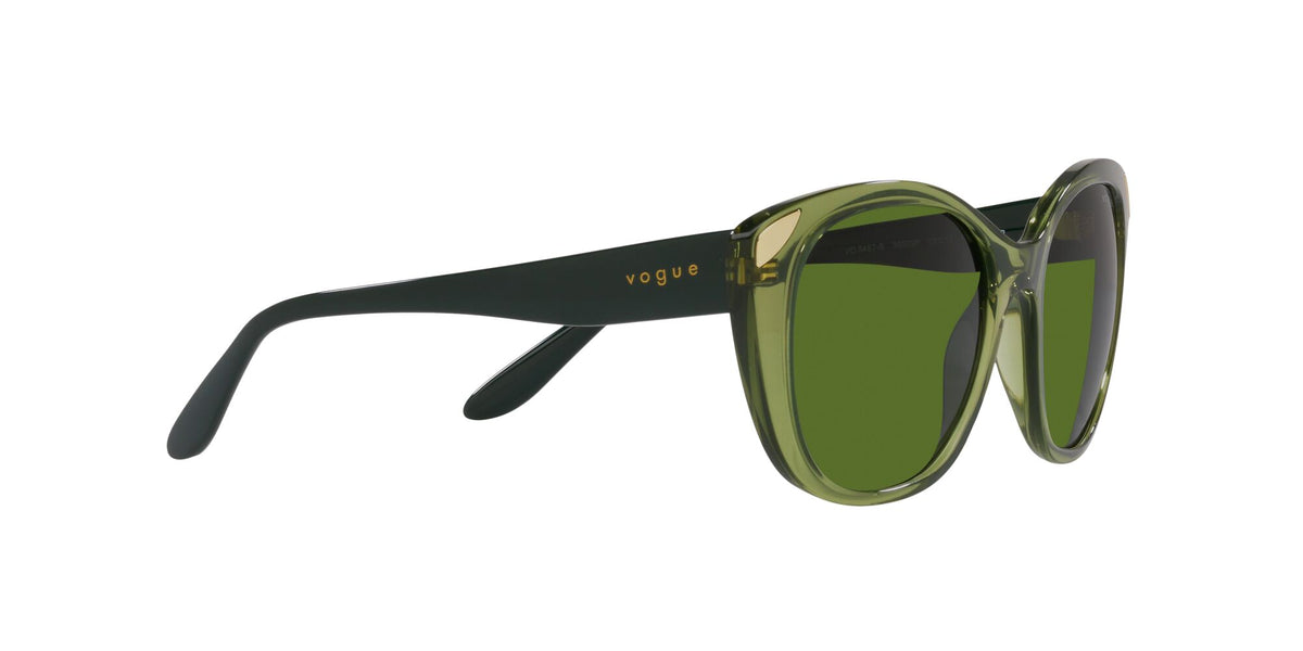 Vogue 0VO5457S 30332P 53 Transparent Green/ Polarised Dark Green 53 / Plastic / Plastic