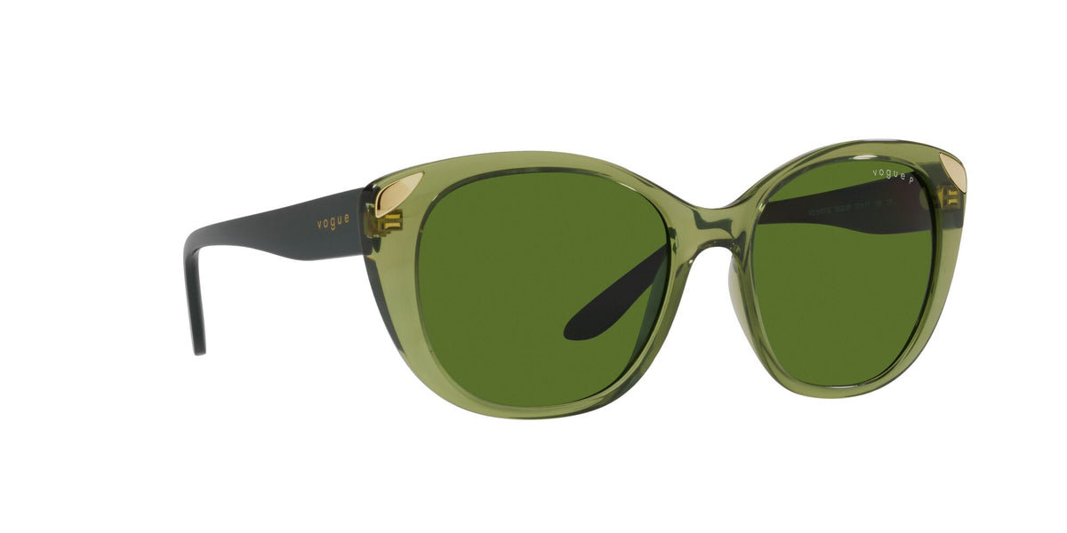 Vogue 0VO5457S 30332P 53 Transparent Green/ Polarised Dark Green 53 / Plastic / Plastic