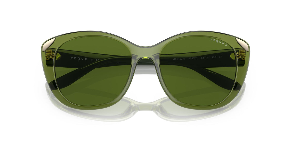 Vogue 0VO5457S 30332P 53 Transparent Green/ Polarised Dark Green 53 / Plastic / Plastic