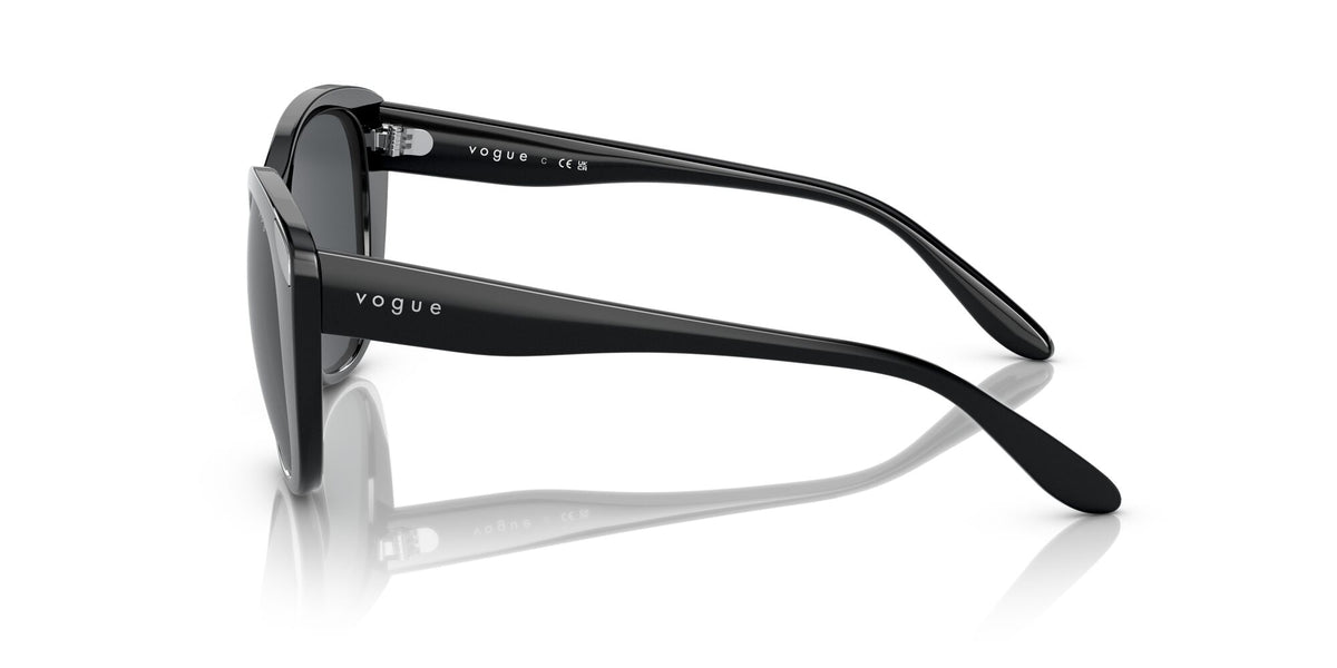 Vogue 0VO5457S W44/87 53 Black/ Dark Grey 53 / Plastic / Plastic