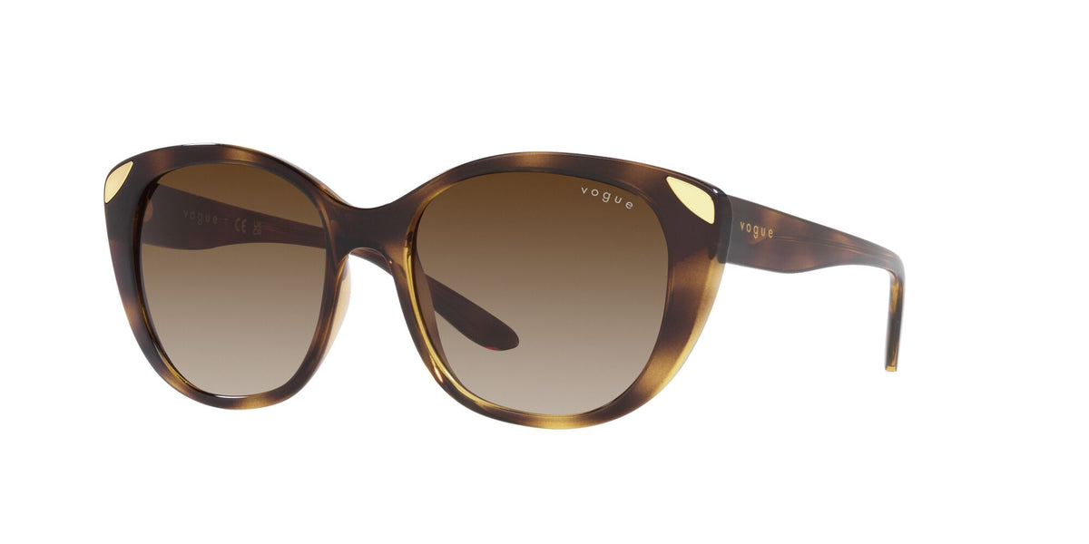 Vogue 0VO5457S W65613 53 Dark Havana/ Gradient Brown 53 / Plastic / Plastic