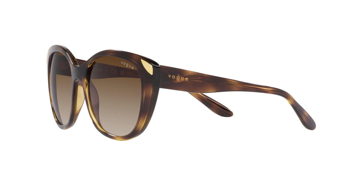 Vogue 0VO5457S W65613 53 Dark Havana/ Gradient Brown 53 / Plastic / Plastic