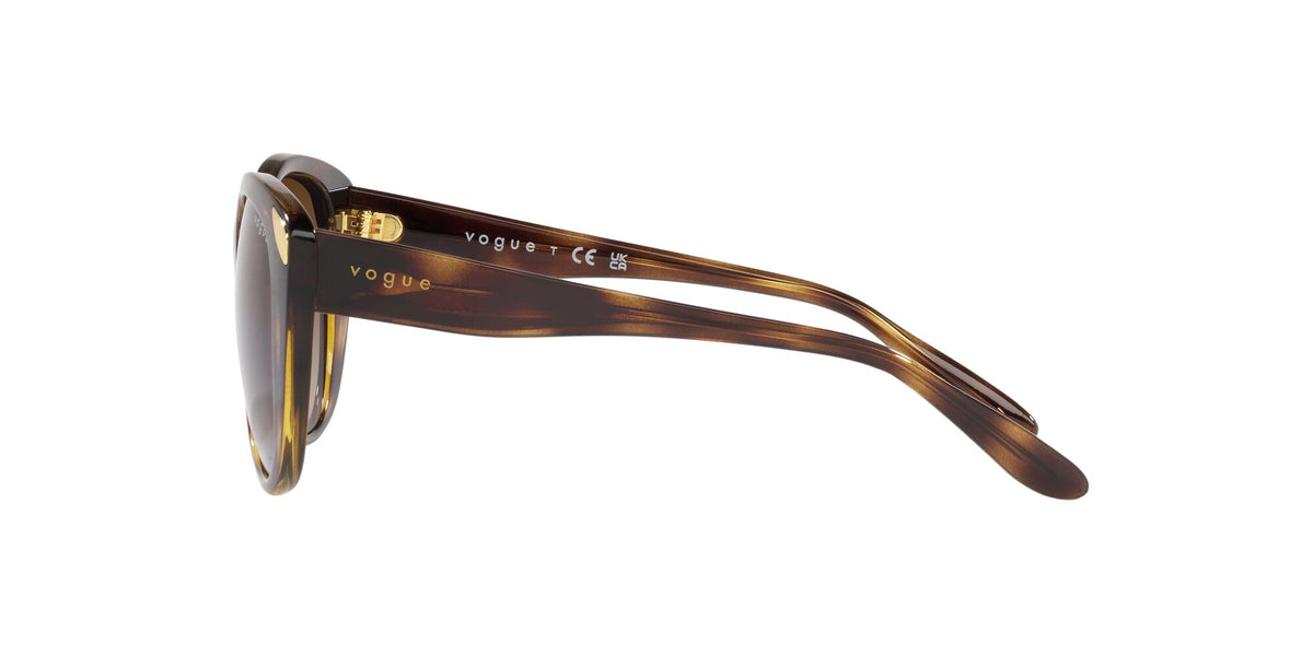 Vogue 0VO5457S W65613 53 Dark Havana/ Gradient Brown 53 / Plastic / Plastic