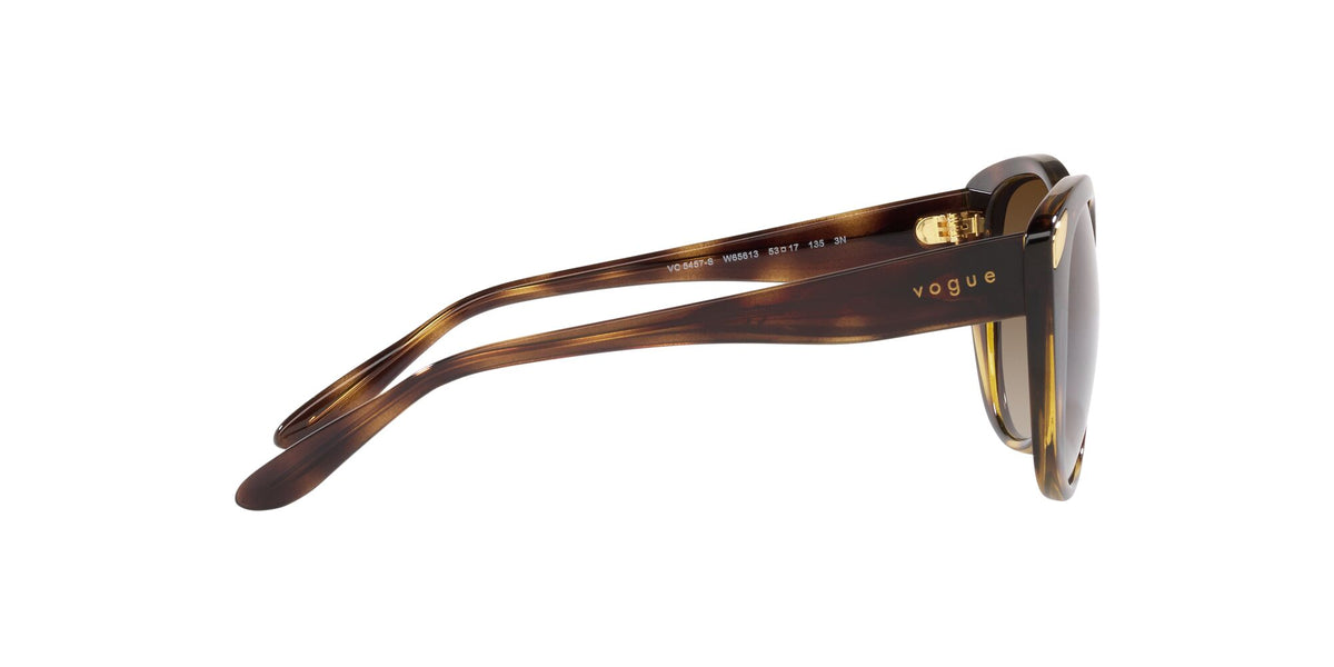 Vogue 0VO5457S W65613 53 Dark Havana/ Gradient Brown 53 / Plastic / Plastic