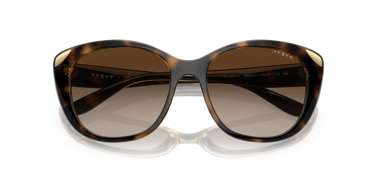 Vogue 0VO5457S W65613 53 Dark Havana/ Gradient Brown 53 / Plastic / Plastic