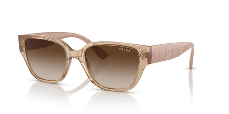 Vogue 0VO5459SB 282613 53 Transparent Light Brown/ Gradient Brown 53 / Plastic / Plastic