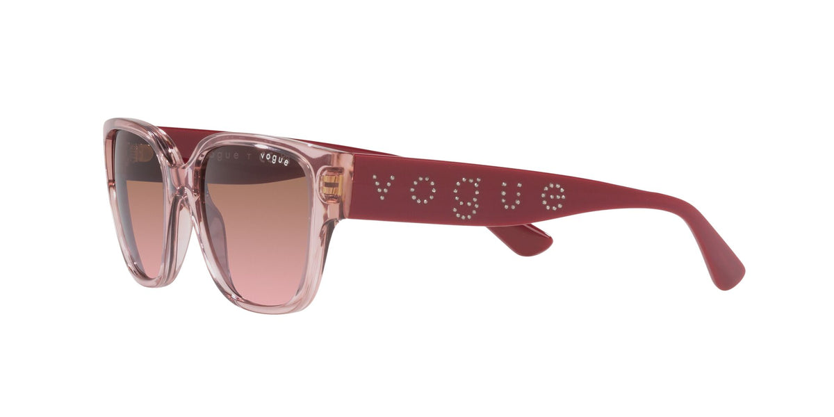 Vogue 0VO5459SB 282814 53 Transparent Light Pink/ Pink Gradient Brown 53 / Plastic / Plastic