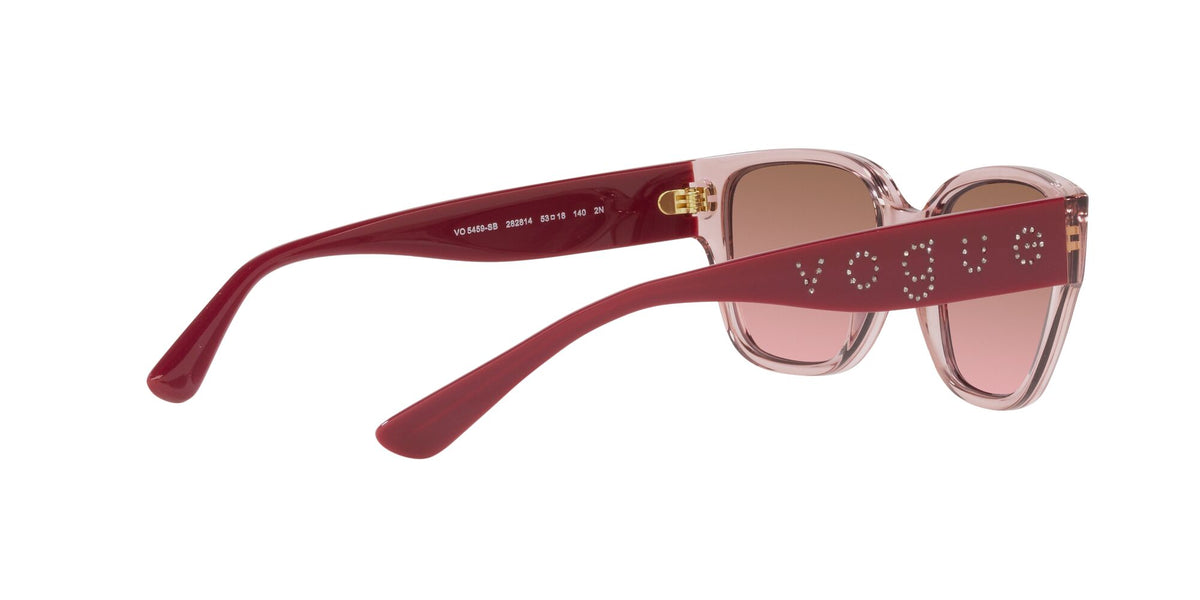 Vogue 0VO5459SB 282814 53 Transparent Light Pink/ Pink Gradient Brown 53 / Plastic / Plastic