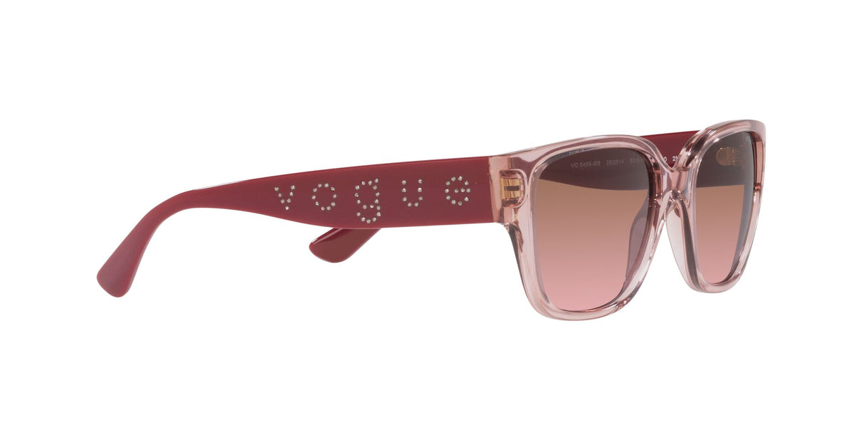 Vogue 0VO5459SB 282814 53 Transparent Light Pink/ Pink Gradient Brown 53 / Plastic / Plastic
