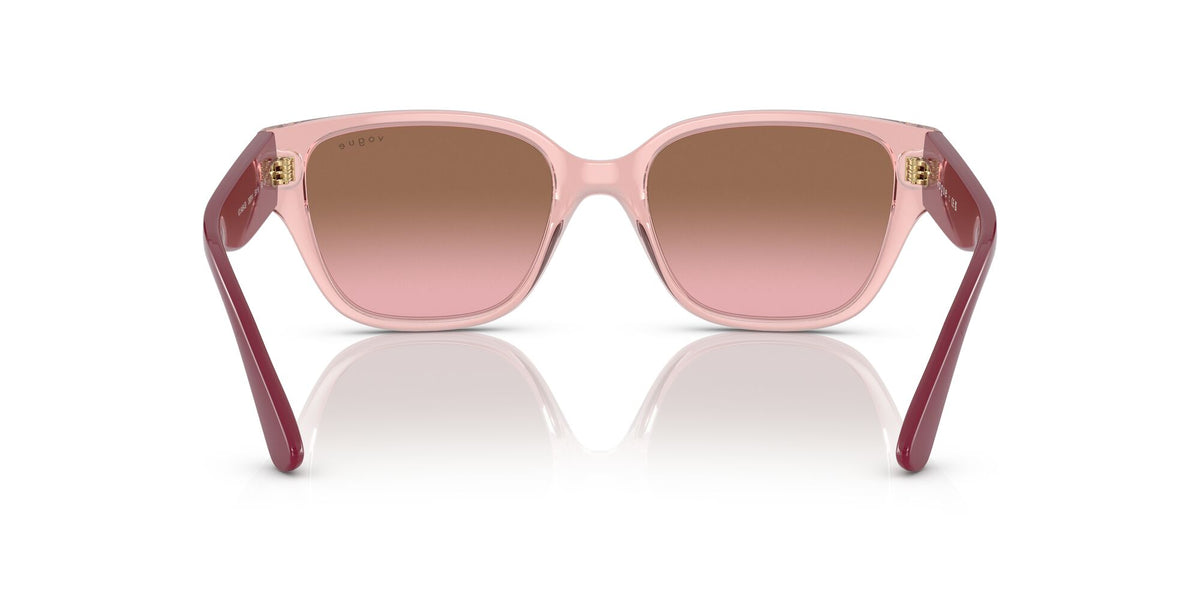 Vogue 0VO5459SB 282814 53 Transparent Light Pink/ Pink Gradient Brown 53 / Plastic / Plastic