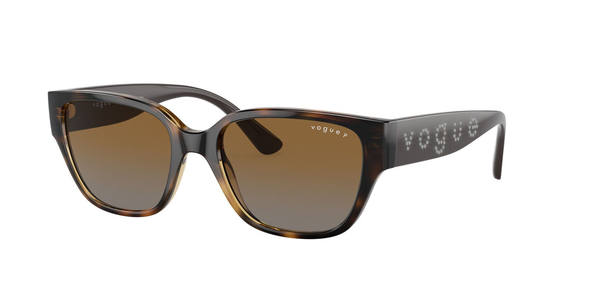 Vogue 0VO5459SB W656T5 53 Dark Havana/ Polarised Gradient Brown 53 / Plastic / Plastic