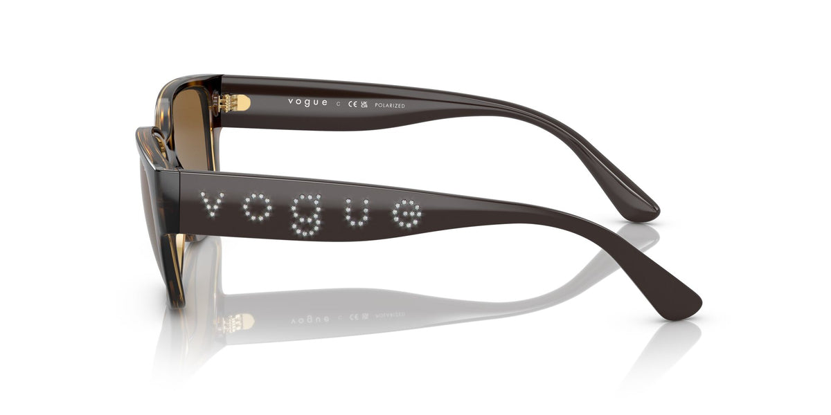 Vogue 0VO5459SB W656T5 53 Dark Havana/ Polarised Gradient Brown 53 / Plastic / Plastic