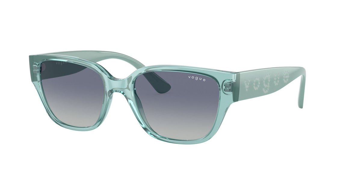 Vogue VO 5459SB Transparent Green Water / Gradient Blue 53 / Plastic / Plastic