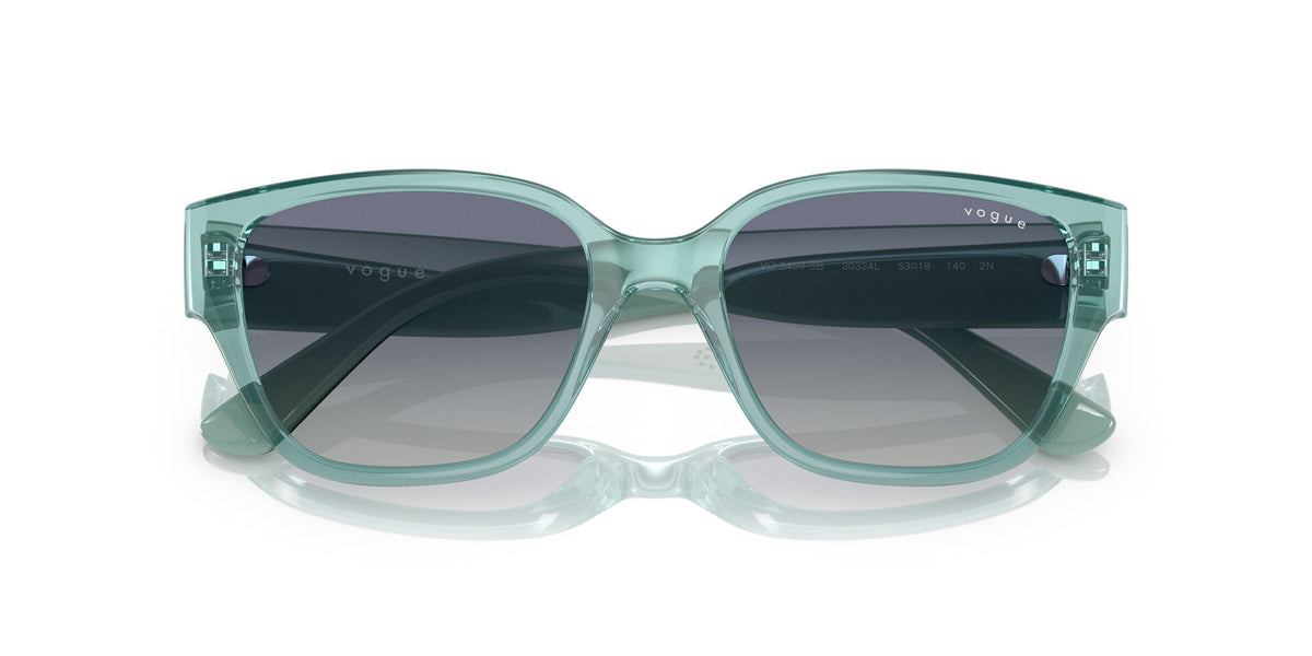 Vogue VO 5459SB Transparent Green Water / Gradient Blue 53 / Plastic / Plastic