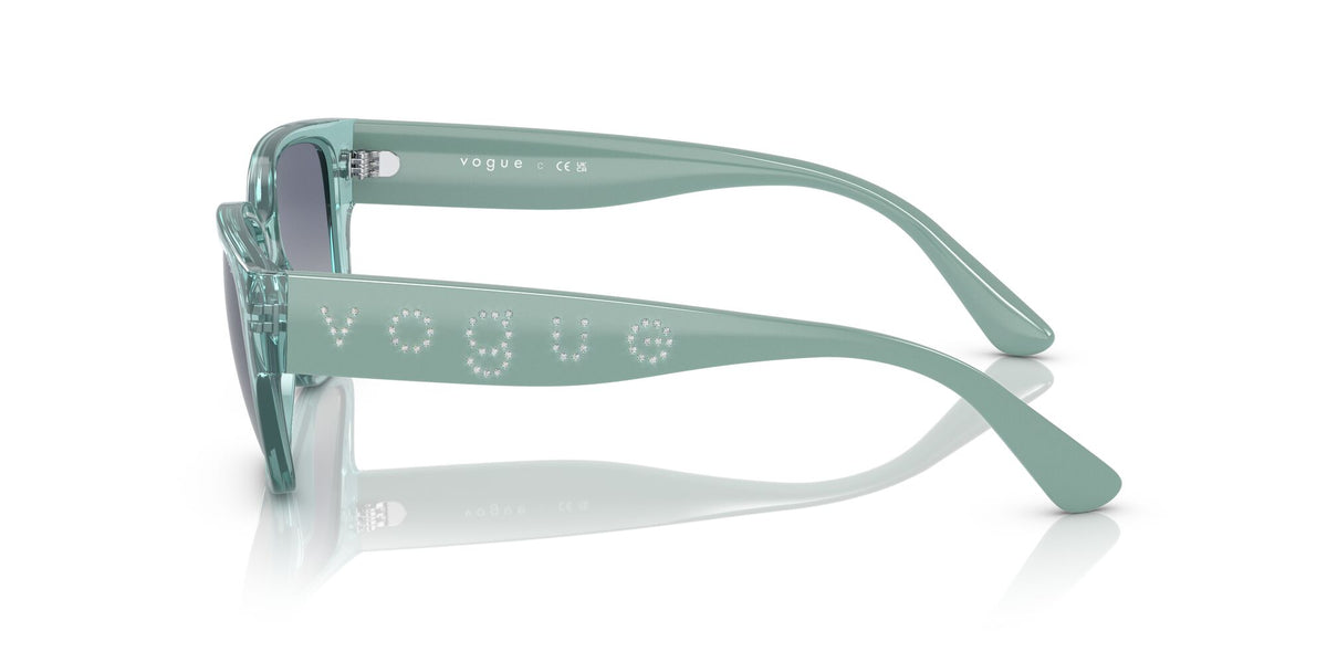 Vogue VO 5459SB Transparent Green Water / Gradient Blue 53 / Plastic / Plastic