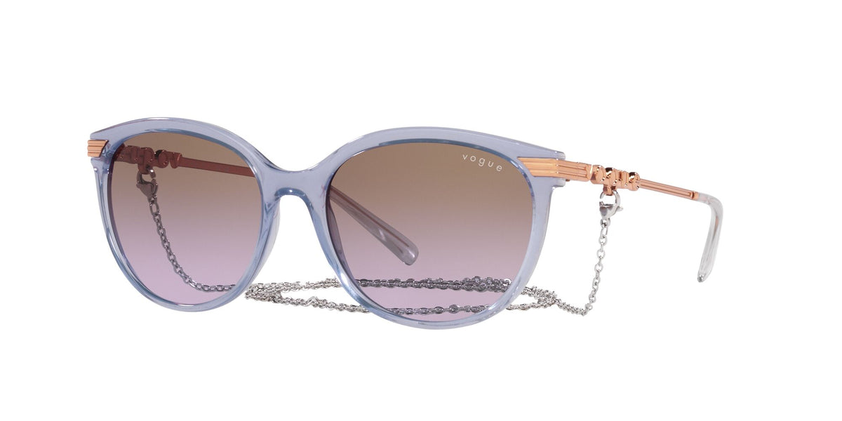 Vogue 0VO5460S 292568 56 Transparent Purple/ Violet Gradient Brown 56 / Plastic / Metal